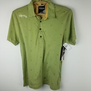 NWT Billabong Green  Short Sleeve (S) Slim Fit